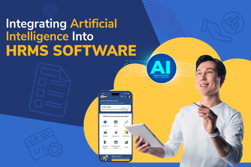 integrating artificial intelligence into hrms software