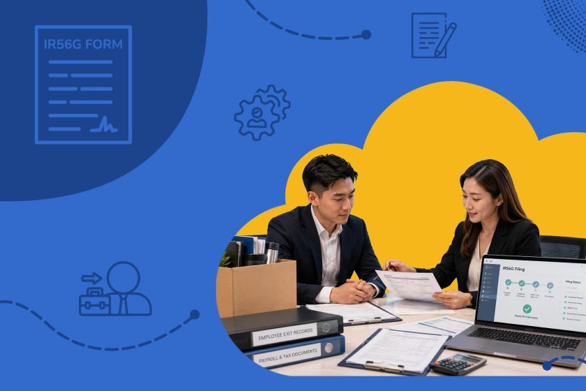 Filling IR56G Form for Departing Employees in Hong Kong